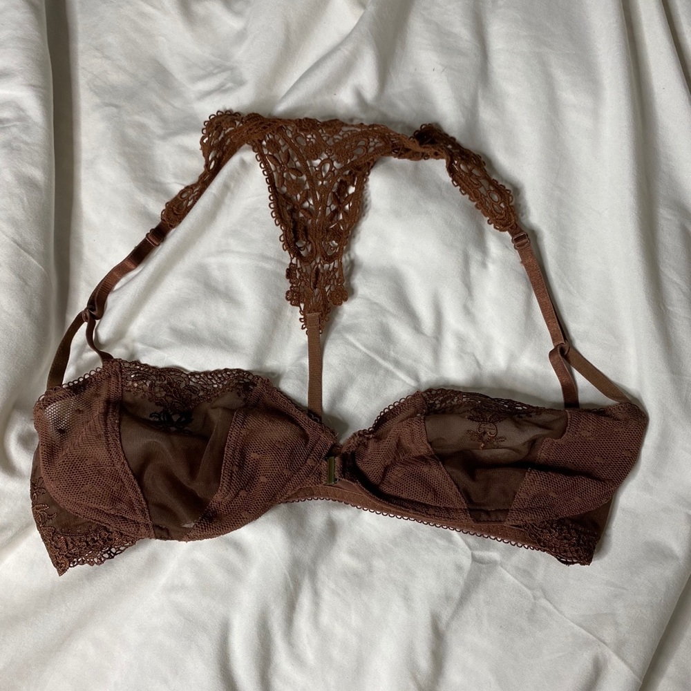 Laced-Racerback style bra